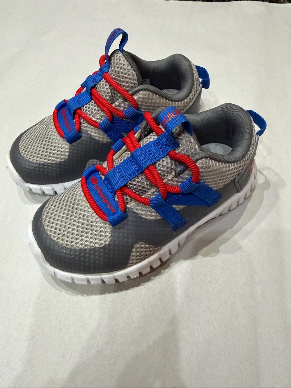 New Balance Playgruv V2 Kids' Bungee-Lace Shoes Size 7